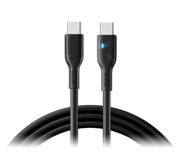 JoyRoom Kabel USB-C - USB-C 100W 480Mb/s 2m czarny 6956116769079 - 1257677 - zdjęcie
